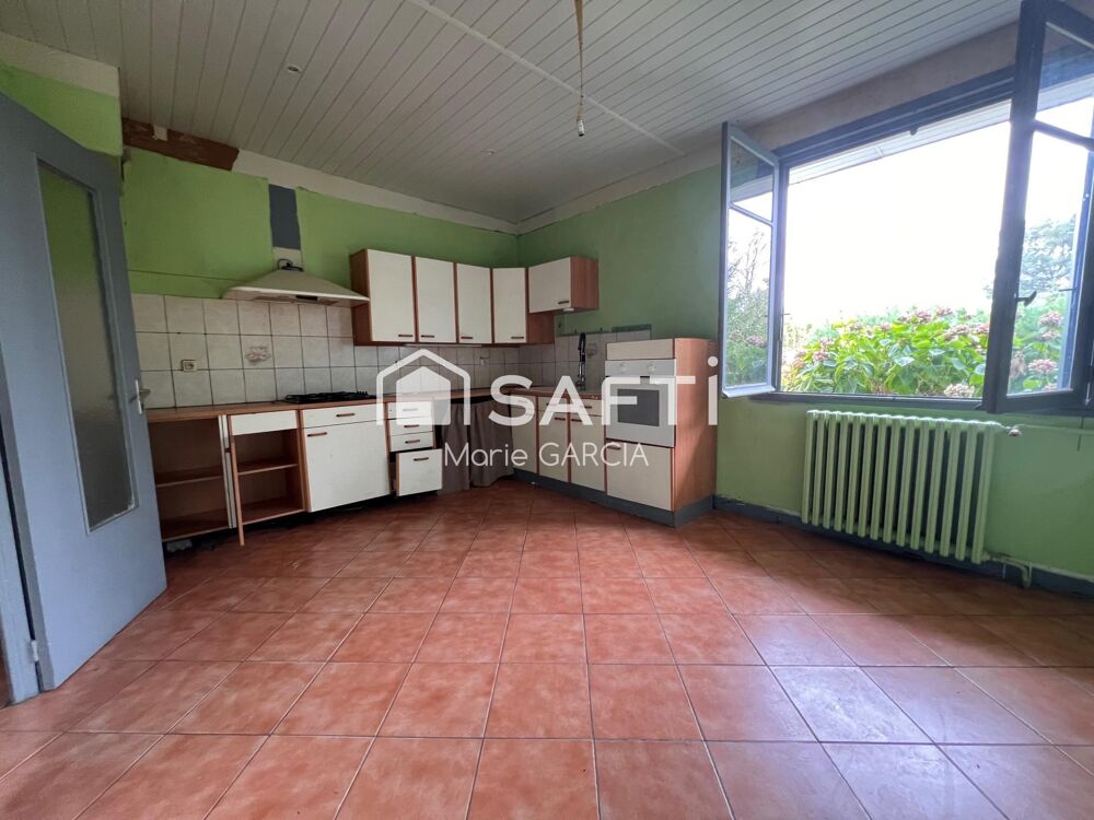 Vente Maison Maison à  étage-fort potentiel – 130 m²-parcelle 1555 m²- Verdun-sur-Garonne Verdun-sur-garonne