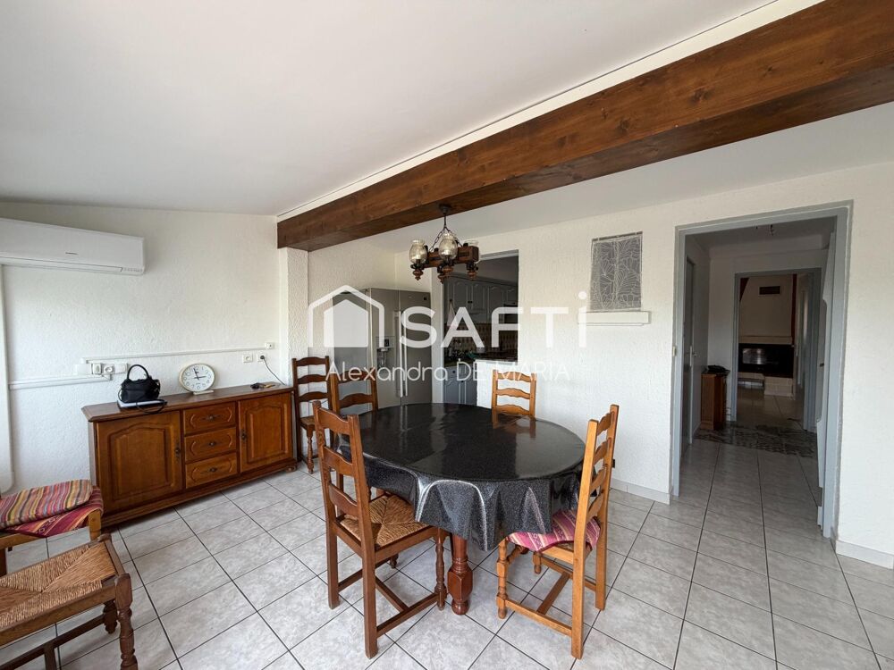 MAISON T6 R+1 CLIMATISEE AVEC GARAGE PARCELLE DE 400 M2