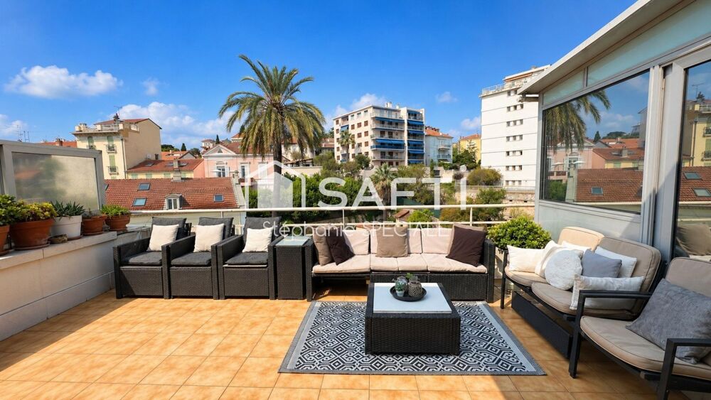 Vente Appartement CANNES – DERNIER ÉTAGE | VUE MER PANORAMIQUE | TERRASSE 17 m² | 2 CHAMBRES Cannes