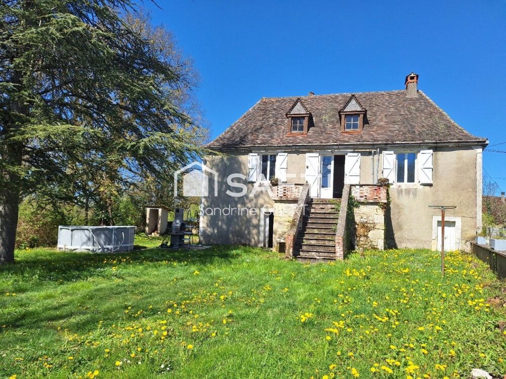 Vente Maison Authentique maison en pierre à rénover– Cadre paisible – Fort potentiel – Lot (46) Lamothe-cassel