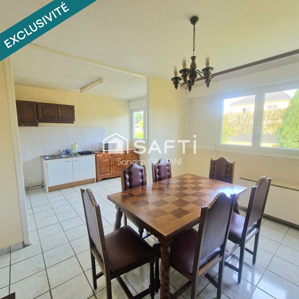 Vente Maison Maison avec 4 chambres, jardin et garage aux portes des frontières ! Lexy