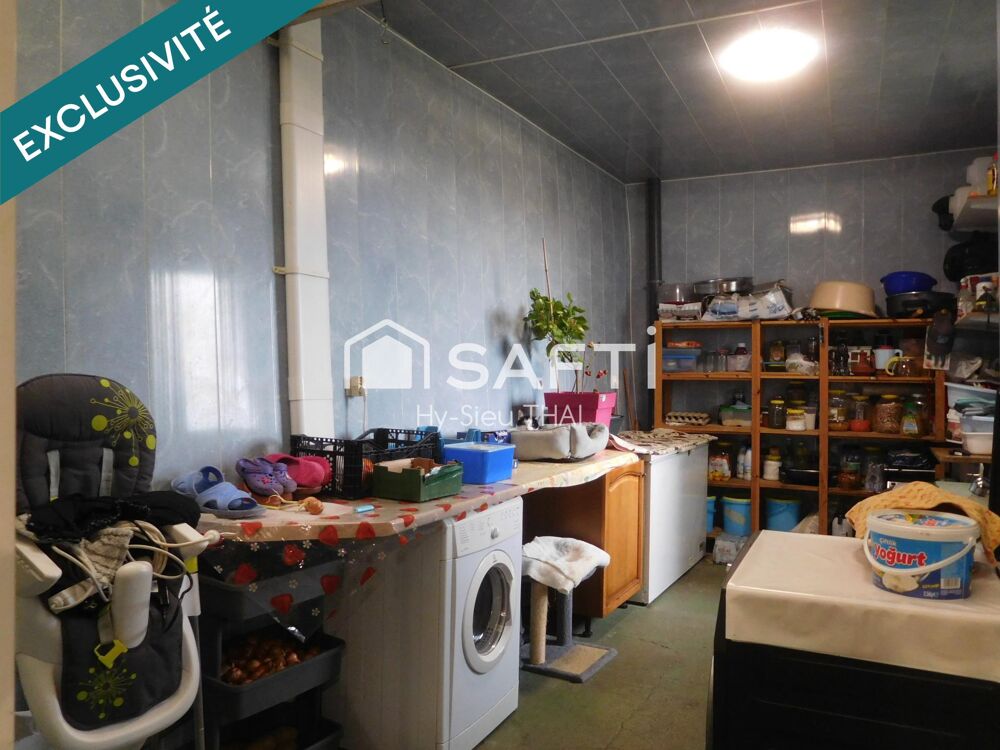 Vente Immeuble Maison Habitation (108 m2), 3 chambres, grande Terrasse, Garage et Local Commercial (130 m2) Nantua