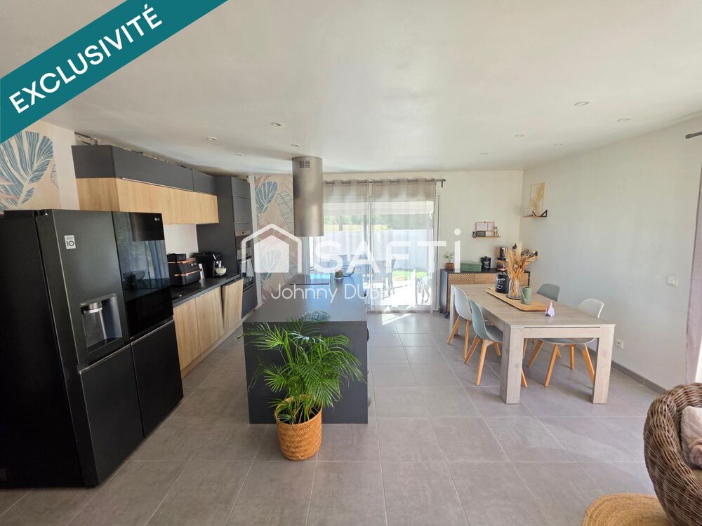 Vente Maison PIGNANS - MAISON DE PLAIN-PIED T4 DE 94M2, PIÈCE DE VIE DE 42M2, PISCINE, GARAGE, TERRASSE CARRELÉE, MAGNIFIQUE TERRAIN PLAT DE Pignans