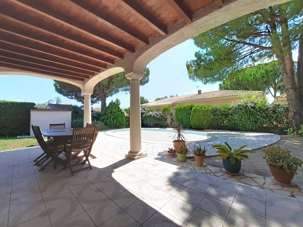 Vente Maison Villa 4 faces avec piscine et grand parc arboré Ortaffa