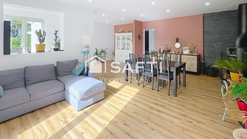 Vente Maison Maison sur Sous-Sol de 158m² - 5 Chambres - 2 SDE - Hors Lotissement - Piscine - Jardin - Garage Les clouzeaux