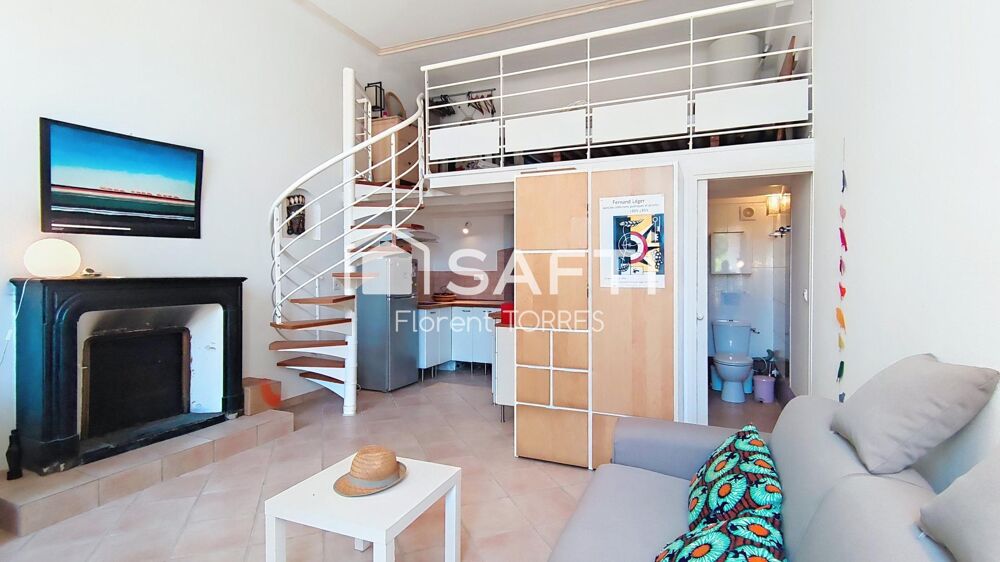Vente Appartement Rez-de-jardin avec terrasse dans une bâtisse emblématique de Tamaris La seyne-sur-mer