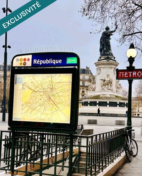 Forte Visibilit&eacute; et Grande Terrasse &agrave; R&eacute;publique 490000 75003 Paris 3e arrondissement
