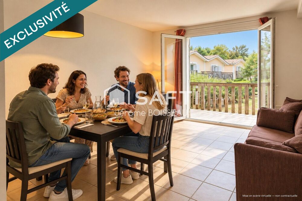 Vente Appartement BARBASTE – DUPLEX T3 AVEC TERRASSE, PISCINES ET TENNIS Un appartement, trois projets : vivre, louer ou profiter ! Barbaste