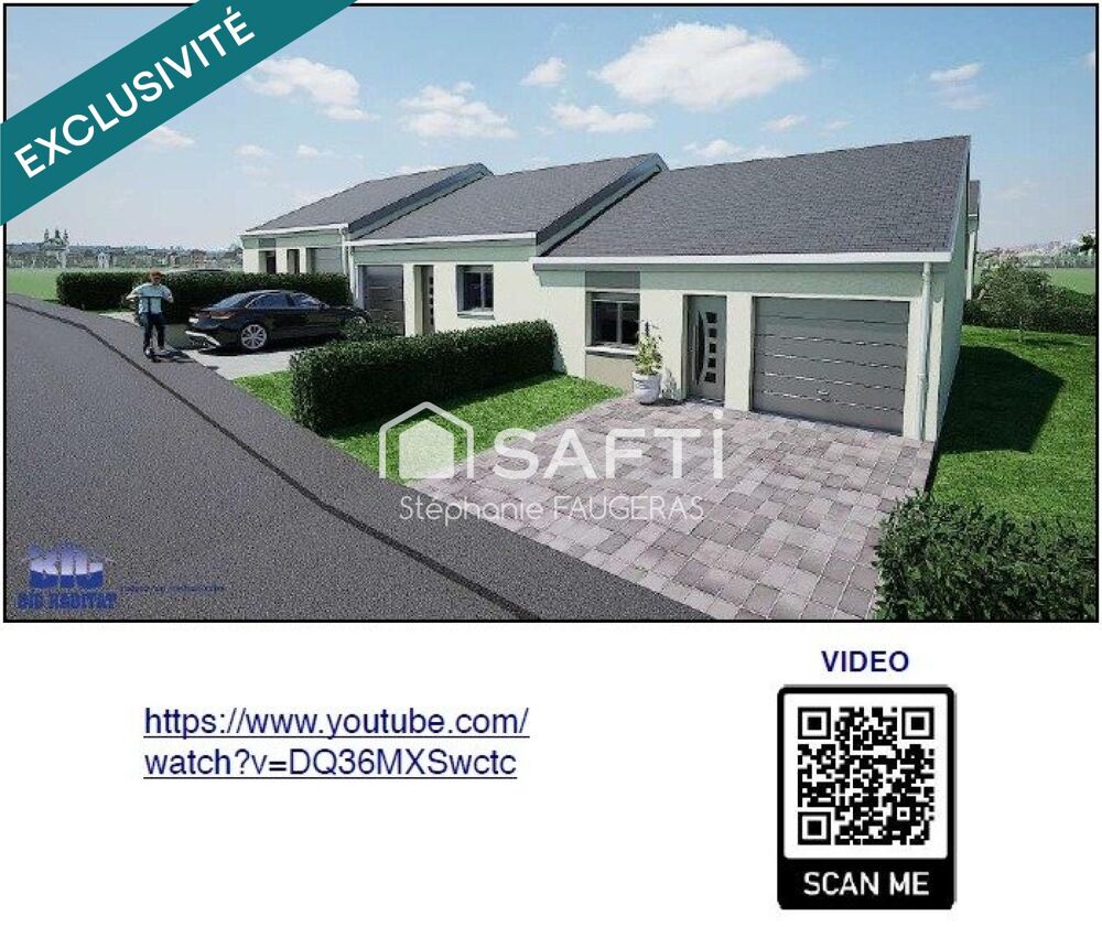 Maison neuve sur plan à Moineville
