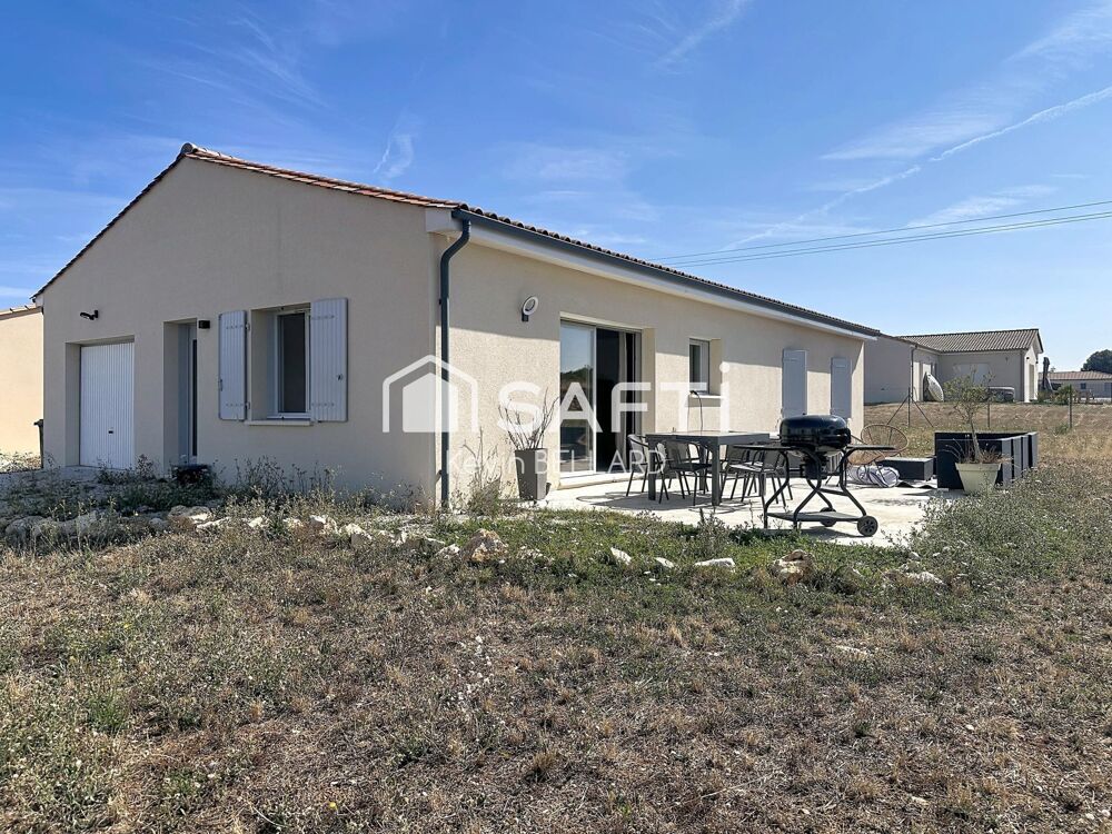 Vente Maison Maison plain pied de 103m² Taponnat-fleurignac