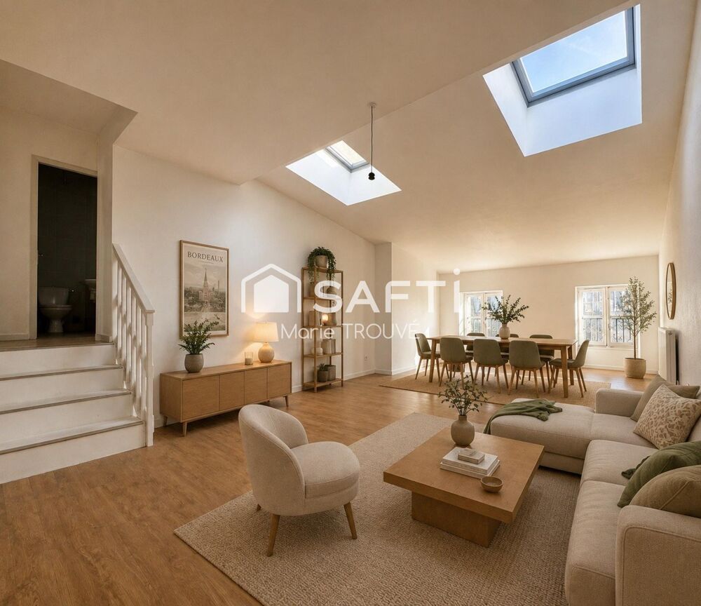 Vente Appartement T3 lumineux dans un immeuble en pierre de taille - Bordeaux Grosse Cloche Bordeaux