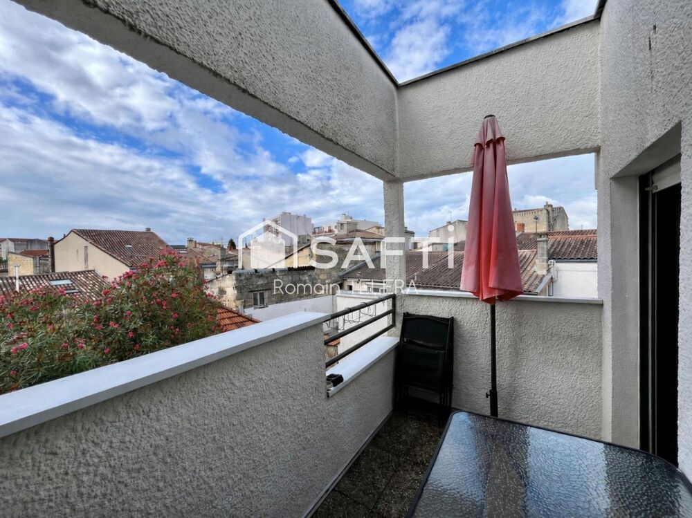 Vente Appartement Nansouty : T2 de 38 m² avec vue dégagée, balcon et place de parking Bordeaux