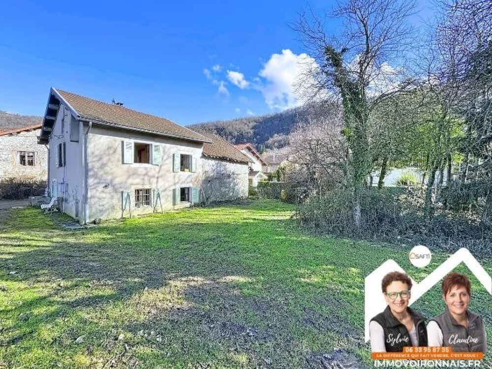 Maison en pierre à réhabiliter  charme dauphinois et beau potentiel