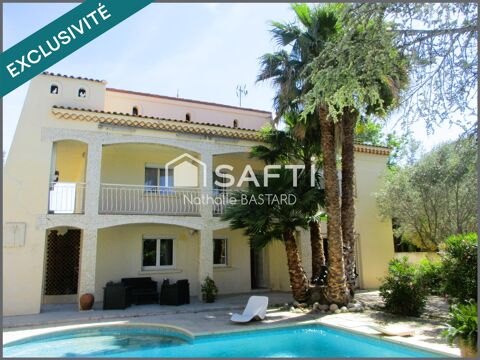   Sausset C�te Bleue : belle demeure familiale avec piscine � deux pas de la mer Maison - 7 pi�ce(s) - 200 m�