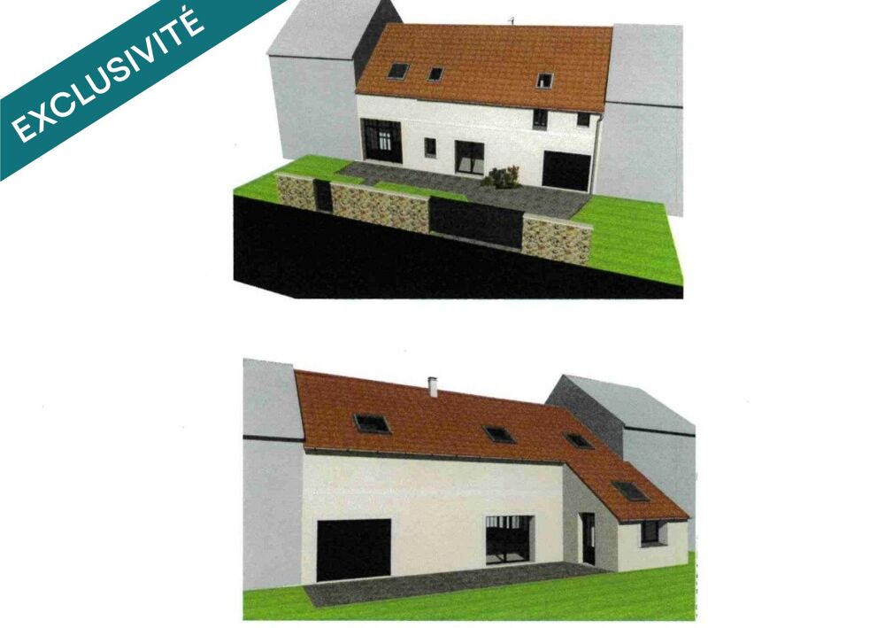 Grange à aménager 150m² hab - jardin