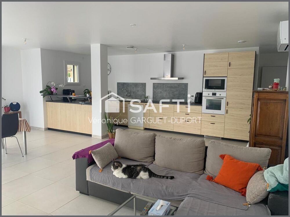 Villa de 2024, 4 faces, 129m2, 4 chambres, terrain piscinable