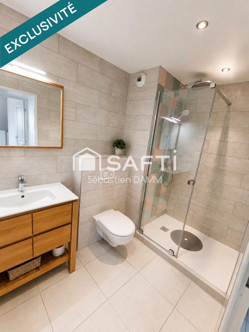 Vente Appartement Appartement 3 pièces de 76,84 m² avec terrasse, balcon, garage et cave – Dernier étage avec ascenseur – Mulhouse Dornach Mulhouse