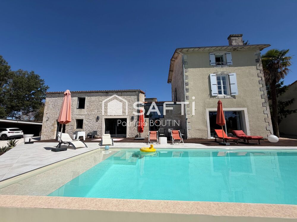 Vente Maison MAISON EN PIERRE 3 CHAMBRES, DÉPENDANCES ET PISCINE AVEC VUE IMPRENABLE A NIORT ! Niort