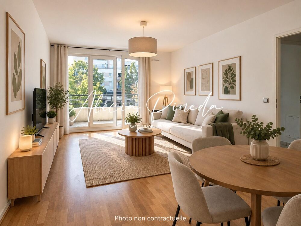 Vente Appartement T2 lumineux plein sud avec balcon & parking Chelles