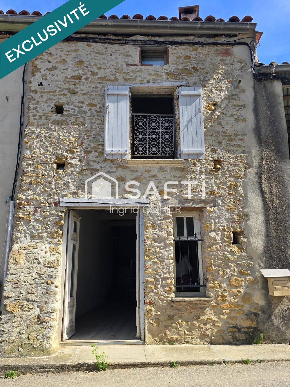 MAISON EN PIERRES AU CALME AVEC JARDIN NON ATTENANT