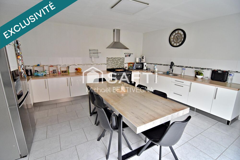Vente Maison Longère  4 Chambres – Jardin & Garage à Onnaing Onnaing