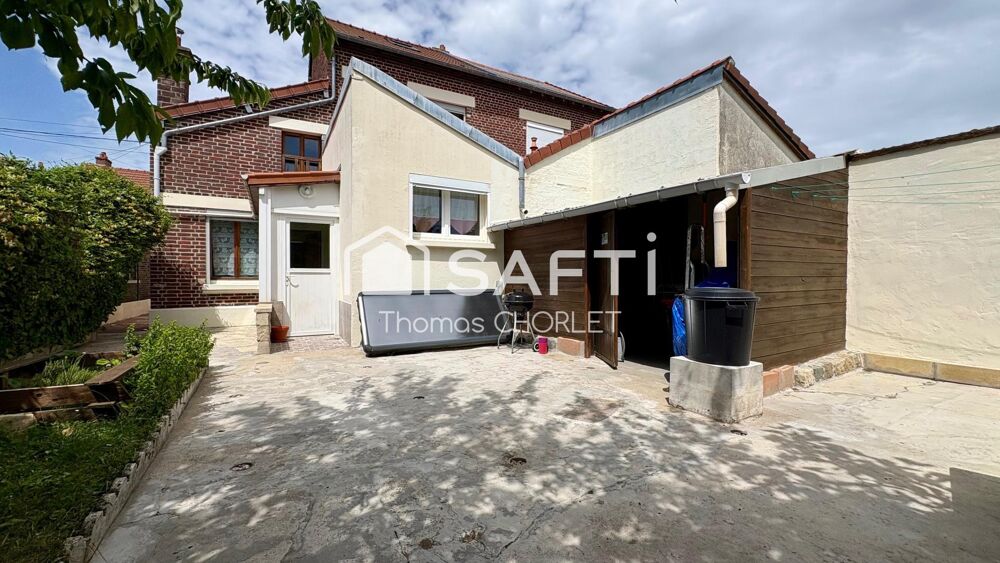 Maison 3 chambres avec garage au coeur de Laon