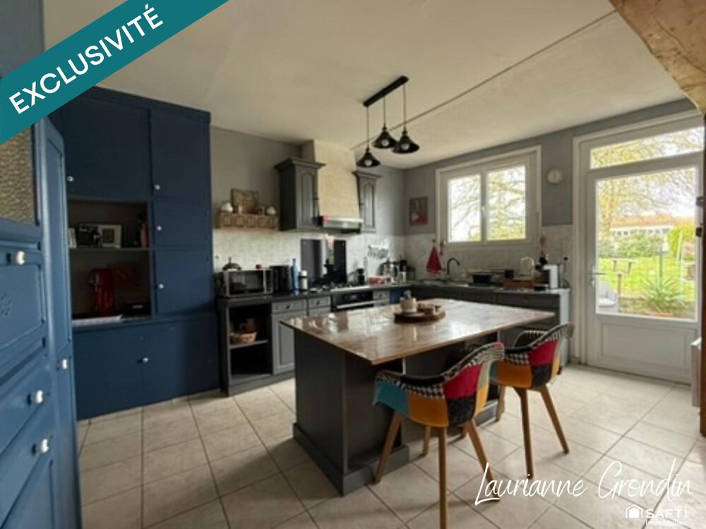 Maison à fort potentiel  volumes, charme et multiples possibilités