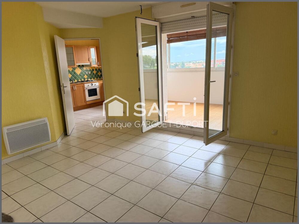 T3 duplex 5ème étage avec loggia et vue dégagée