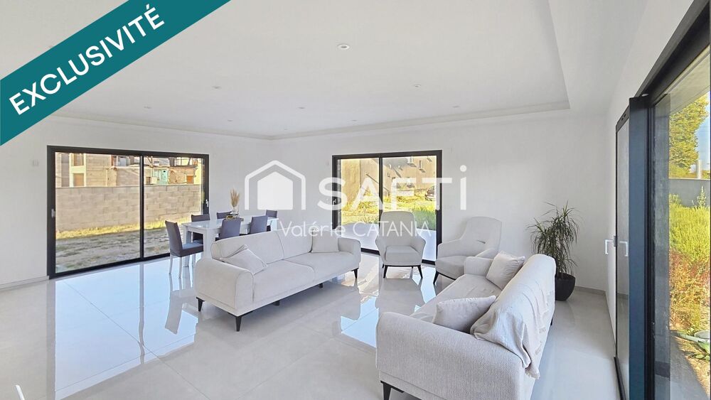 Vente Maison Saint-Etienne de st Geoirs, Maison contemporaine de plain-pied – 125 m² – Terrain 675 m² Saint-etienne-de-saint-geoirs