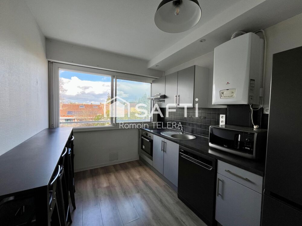 Vente Appartement Talence : T2 lumineux de 47 m� avec balcon, vue d�gag�e et parking. Talence