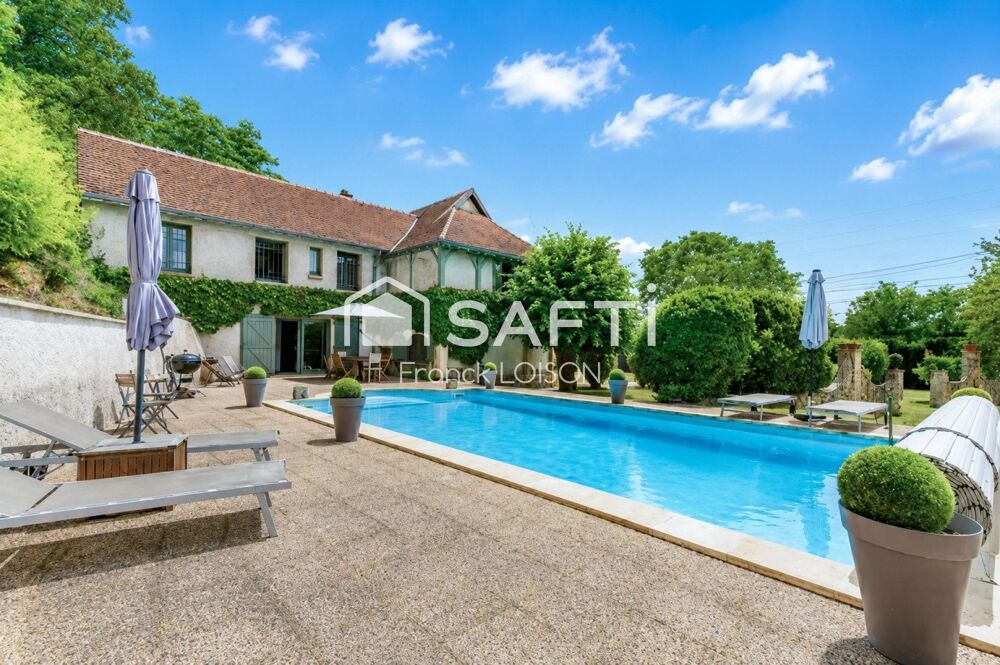 Maison de charme avec piscine aux portes de Bléré