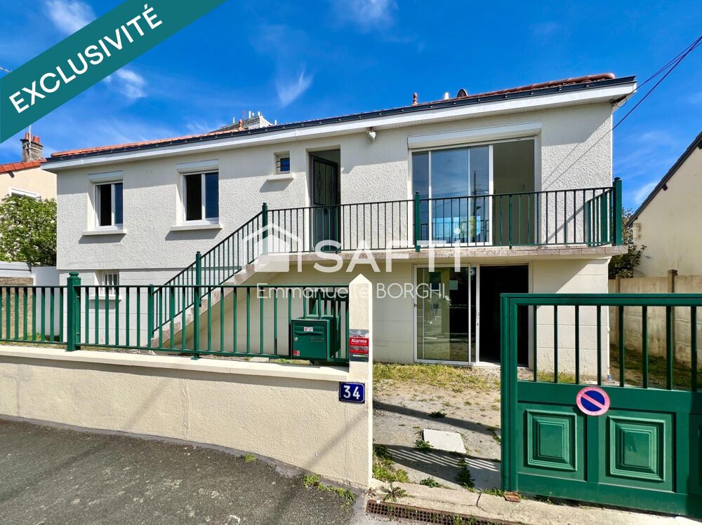 Vente Maison Maison 4 chambres, garage, jardin, sous-sol de 75m2 Nantes