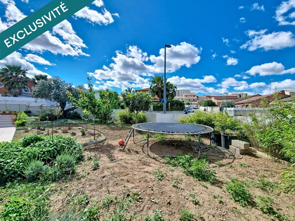 Vente Maison Maison de 2011, 4 chambres, garage, sous sol de 45 m² sur terrain de 380 m² Beziers