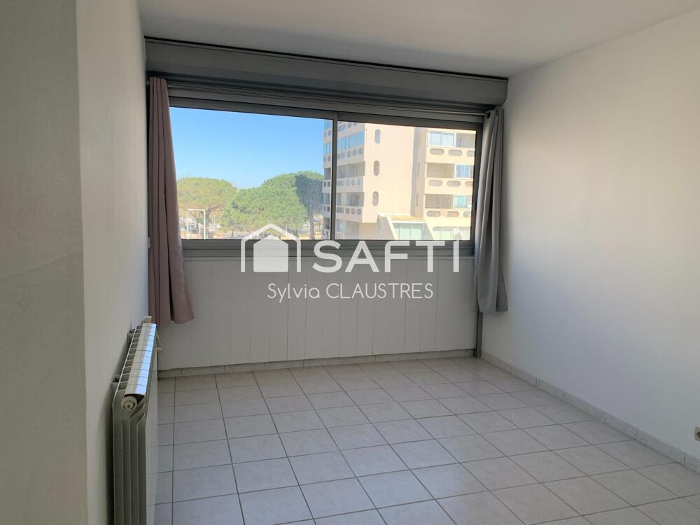 Vente Appartement CARNON-PLAGE T3 74m2 VUE MER à 150m de la PLAGE AVEC BOX FERMÉ Carnon-plage