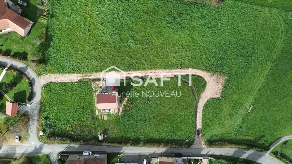 Vente Terrain Terrain constructible et viabilisé - 1153 m² Saint-hilaire-la-croix