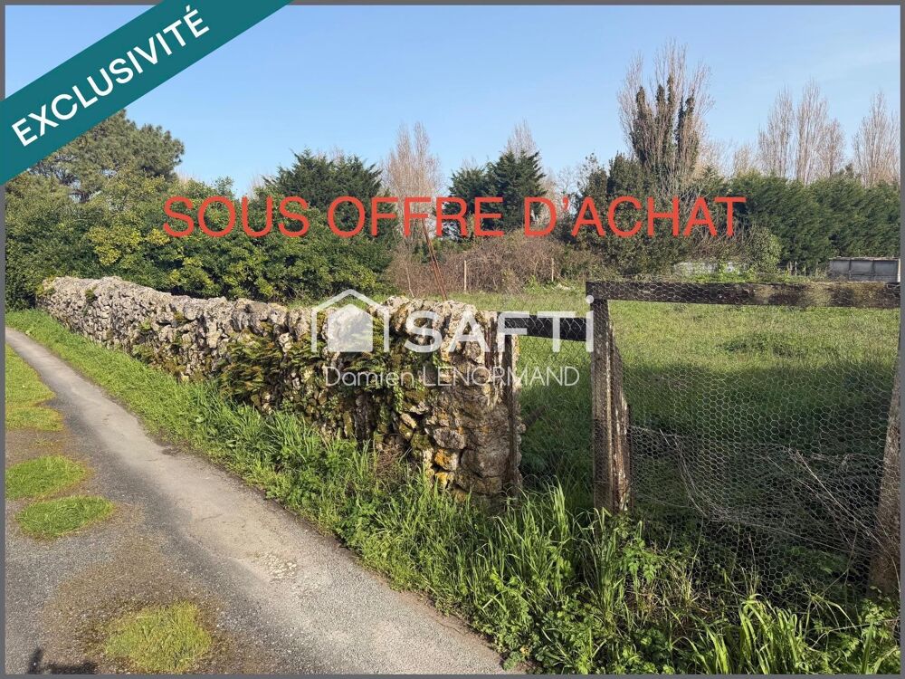 Vente Terrain Magnifique terrain de 2258m2 à  L'ileau 17190 Saint-pierre-d'oleron