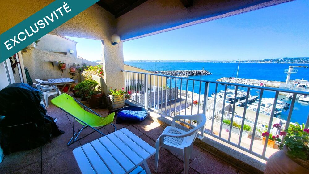 Vente Appartement Exceptionnelle  vue mer port de la Madrague Marseille 8