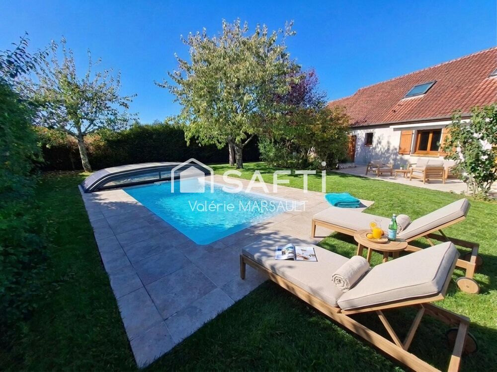 Maison familiale 162 m² avec piscine et plain-pied