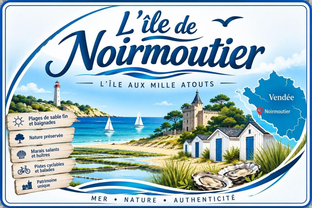   OPPORTUNITE POUR TOUS VOS PROJETS ! Noirmoutier-en-l'ile