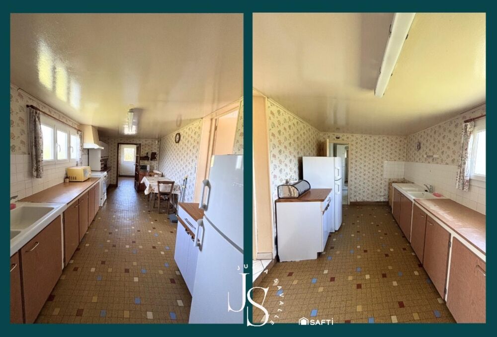 Vente Maison Plan-pied, combles aménageables, garage, DPE D Beuzeville-la-grenier