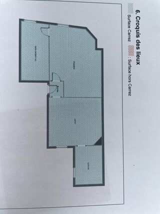  Appartement  vendre 2 pices 44 m