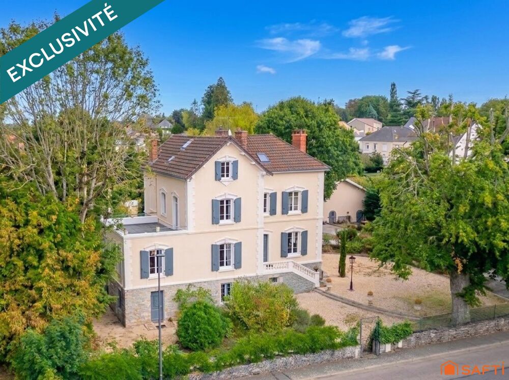 Vente Maison DEMEURE DE CARACTÈRE EN BORD DE CANAL | PARC DE 4 600 M² | CHARME & ÉLÉGANCE Paray-le-monial