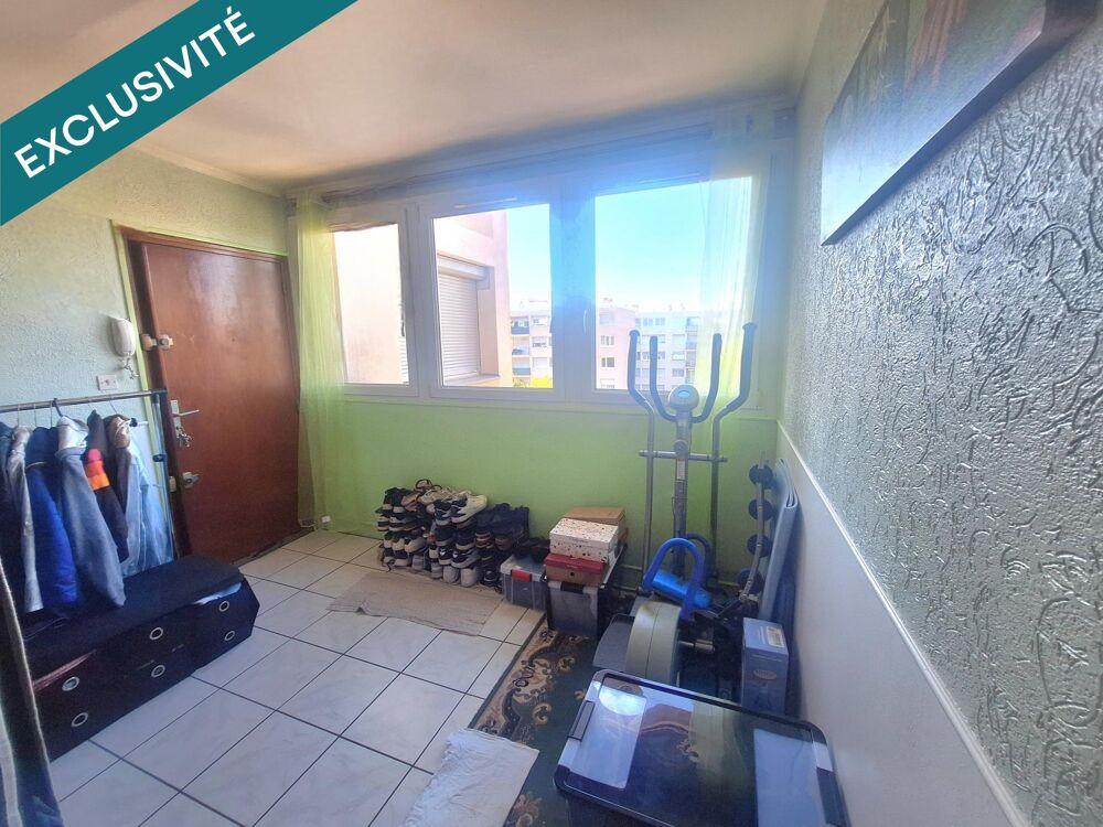 Vente Appartement BRON, T2 lumineux de 54m² au 3ème étage sur 4 proche bus, tram, commerces, idéal couple, primo accédant ou investissement locati Bron