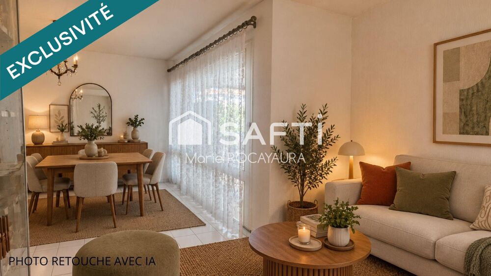 Appartement avec terrasse et garage T3 - CABESTANY