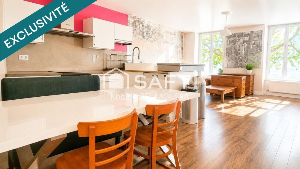 appartement avec fort potentiel en plein coeur de Belley sans travaux plus dependace