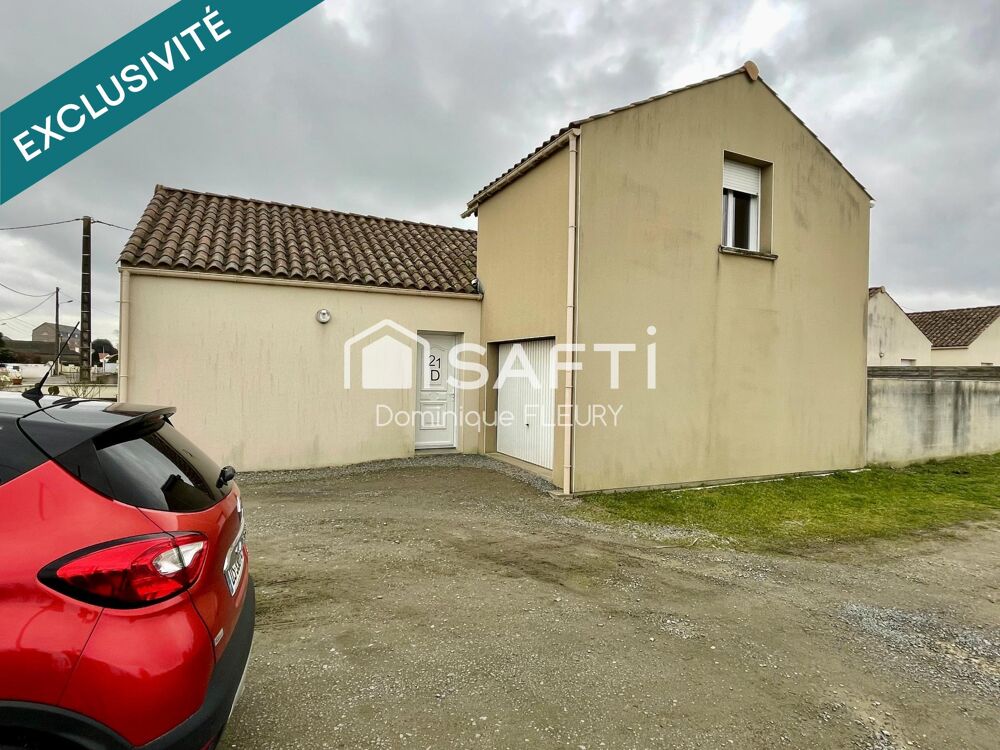 Maison de 86m2 avec garage.