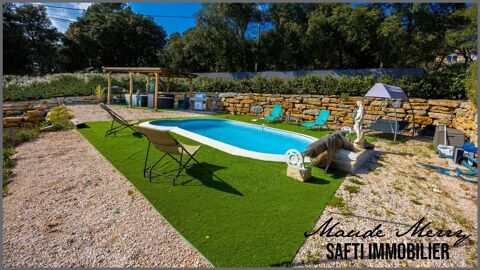   Villa plain-pied de 90 m2 - 3 chambres - piscine - terrain de 700 m2 - en parfait �tat - quartier tr�s calme Maison - 4 pi�ce(s) - 90 m�