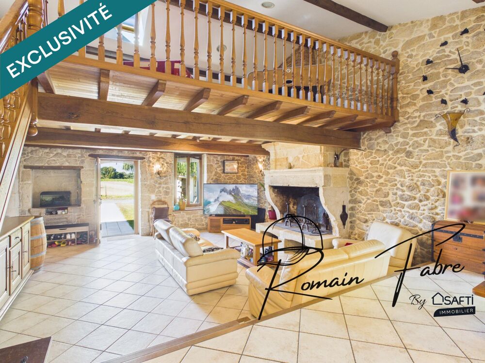Vente Maison Maison de pierre avec panneaux photovoltaïques, 3 chambres alliant authenticité et modernité Verac