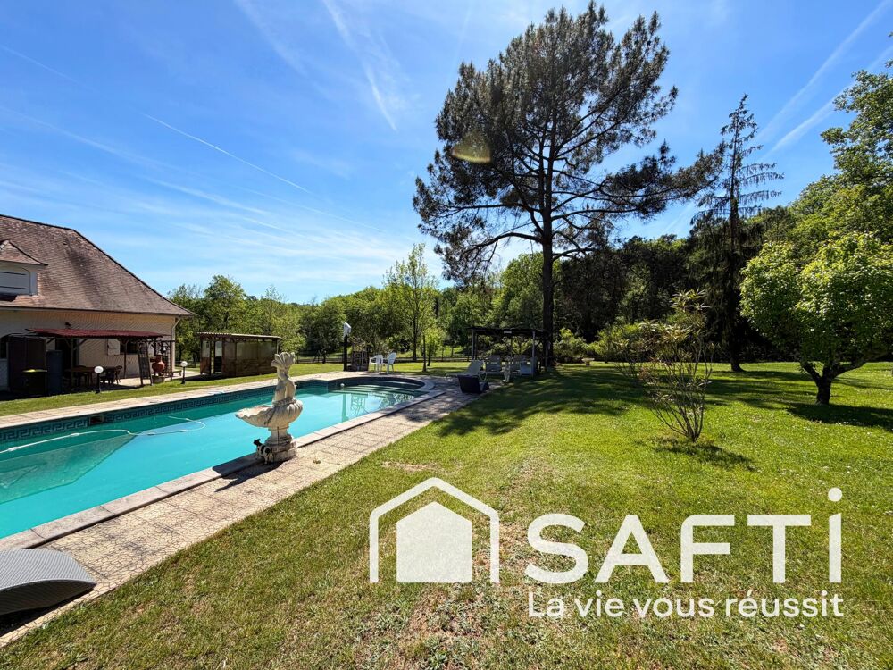 Maison de 235m² avec parc de 11880m² et piscine