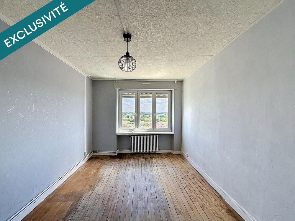 Appartement T3 73m²  Beau potentiel  Metz Vallières